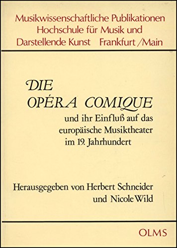 9783487102504: Die Opera Comique