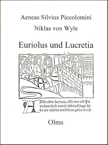 9783487108902: Euriolus und Lucretia (Deutsche Volksbcher in Faksimiledrucken. Reihe A)