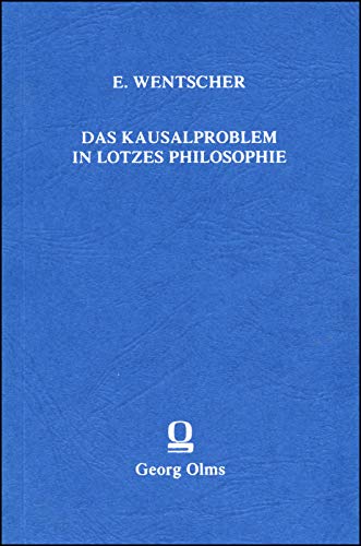 Das Kausalproblem in Lotzes Philosophie.