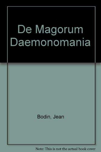 Beispielbild fr De Magorum Daemonomania libri IV. zum Verkauf von Kloof Booksellers & Scientia Verlag