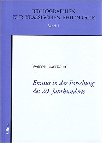 9783487118666: Ennius In Der Forschung Des 20 Jahrhunderts