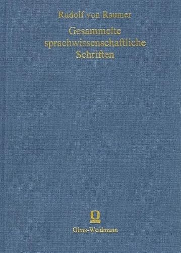 Gesammelte sprachwissenschaftliche Schriften