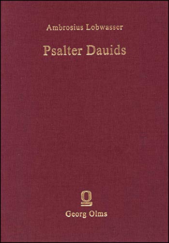 9783487125121: Der Psalter de Kniglichen Propheten Dauids, 2 Bde.