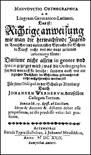 Manuductio Orthographica (1629)