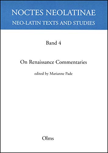 On Renaissance Commentaries. - Unknown Author