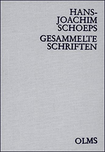 Gesammelte Schriften. Band 15: Rückblicke. - Schoeps, Hans-Joachim