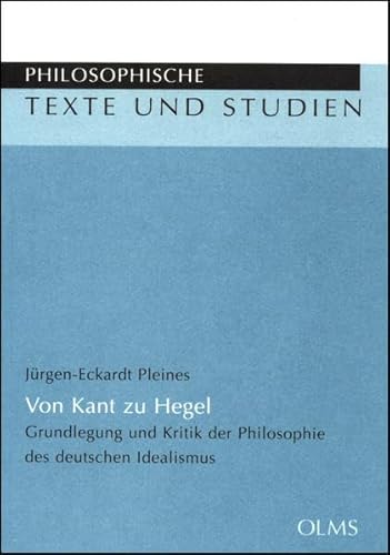 Von Kant zu Hegel (9783487135069) by [???]