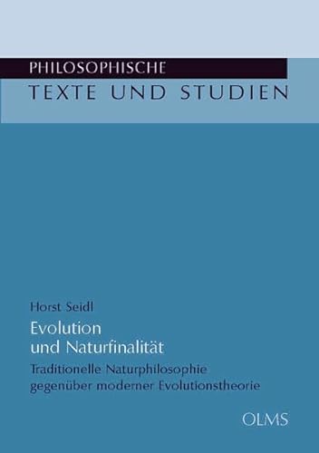 Beispielbild fr Evolution und Naturfinalitt. zum Verkauf von SKULIMA Wiss. Versandbuchhandlung