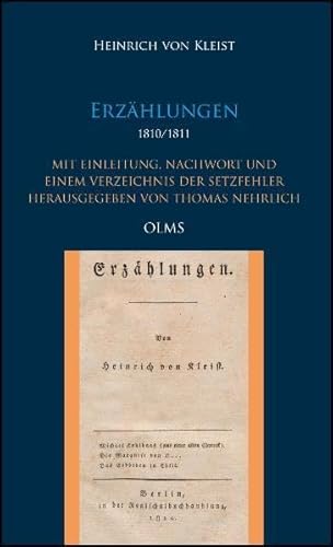 9783487146898: Kleist, H: Erzhlungen / 2 Bde.