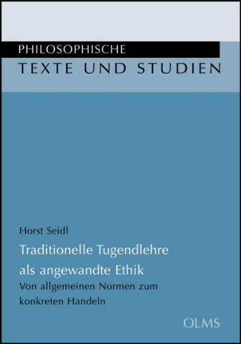 Beispielbild fr Traditionelle Tugendlehre als angewandte Ethik. zum Verkauf von SKULIMA Wiss. Versandbuchhandlung