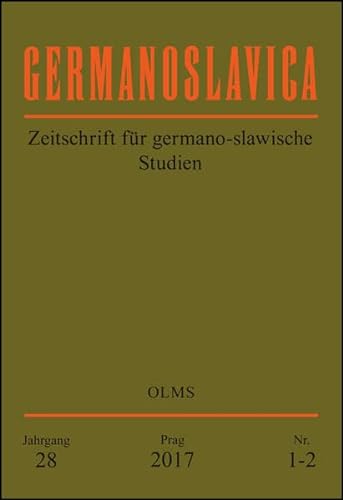 9783487155661: Germanoslavica. Zeitschrift fr germano-slavische Studien.