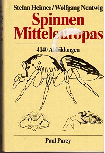 Stock image for Spinnen Mitteleuropas. Ein Bestimmungsbuch 4140 Abbildungen und 244 Tafeln [Gebundene Ausgabe] Stefan Heimer, Wolfgang Nentwig, Robert Bosmans, Christa L Deeleman-Reinhold, Peter J van Helsdingen, Lucia Kuhn-Nentwig, Hans G Mller, Jerzy Proszynski, Franz Renner, Peter Sacher, Konrad Thaler, Paolo Tongiorgi, Andreas Wolf, Jrg Wunderlich (Autoren) Spinnen Mitteleuropas Linyphiidae for sale by BUCHSERVICE / ANTIQUARIAT Lars Lutzer