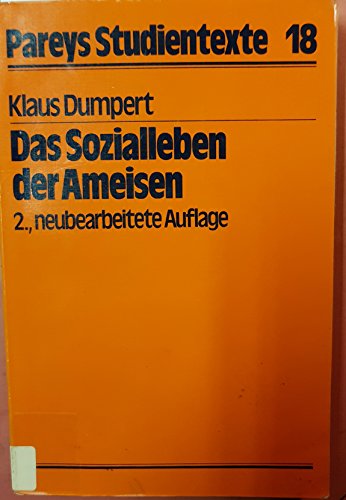 Stock image for Das Sozialleben der Ameisen for sale by Buchfink Das fahrende Antiquariat