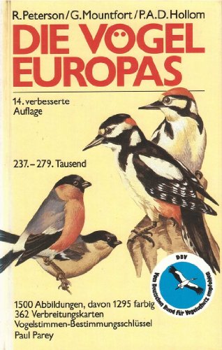 9783490223180: Die Vgel Europas. Ein Taschenbuch fr Ornithologen und Naturfreunde ber alle in Europa lebenden Vgel