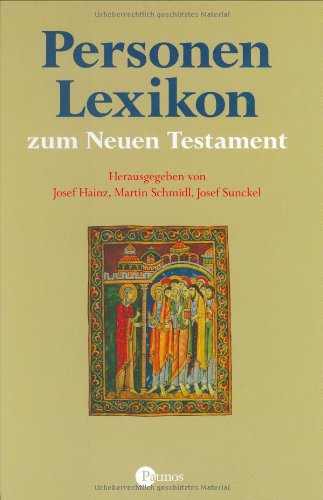 9783491703780: Personenlexikon zum Neuen Testament