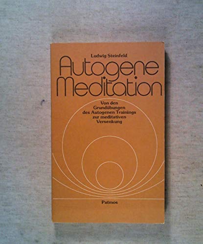 Imagen de archivo de Autogene Meditation a la venta por medimops