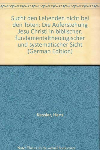Sucht Lebenden Toten Auferstehung - ZVAB