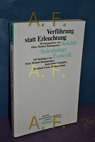 Imagen de archivo de Verfhrung statt Erleuchtung. Sekten - Scientology - Esoterik. 1. Aufl. 1993. 163 S. (ISBN 3-491-77934-0) a la venta por buecheria, Einzelunternehmen