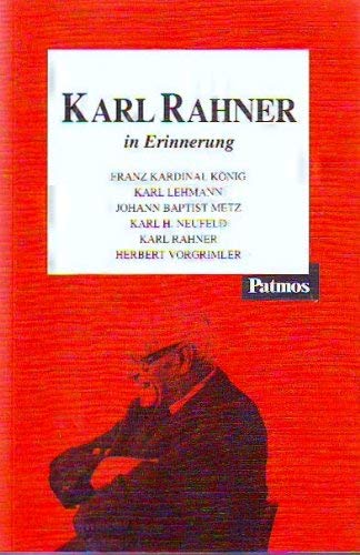 Imagen de archivo de Karl Rahner in Erinnerung a la venta por Versandantiquariat Felix Mcke