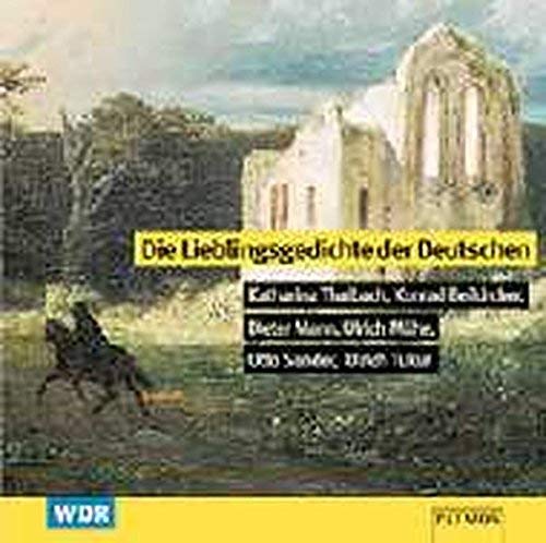 Beispielbild fr Die Lieblingsgedichte der Deutschen 1. CD. 48 Gedichte zum Verkauf von medimops