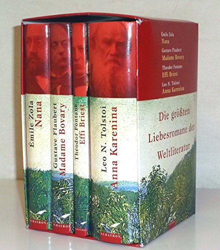 9783491960732: Die grten Liebesromane der Weltliteratur, 4 Bde.