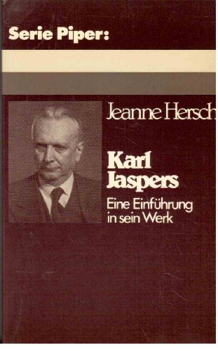 Stock image for Karl Jaspers. e. Einf. in sein Werk, for sale by modernes antiquariat f. wiss. literatur