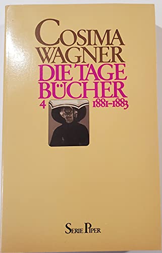 Beispielbild fr Die Tagebcher, Bd. 4: 1881 - 1883 zum Verkauf von Buchpark