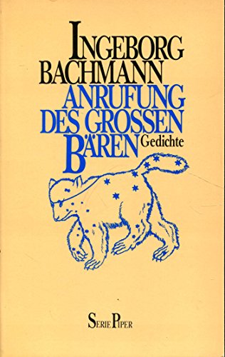 9783492006071: Serie Piper ; 307 Anrufung des Grossen Bren : Gedichte