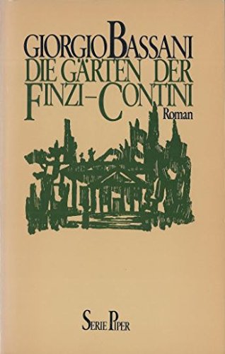 Stock image for Die Grten der Finzi-Contini. Roman for sale by medimops