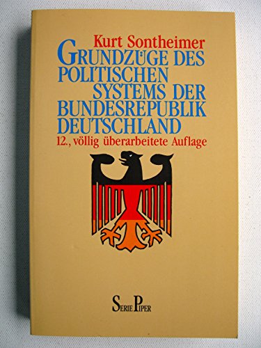 Imagen de archivo de Grundzge des politischen Systems der neuen Bundesrepublik Deutschland a la venta por Bernhard Kiewel Rare Books