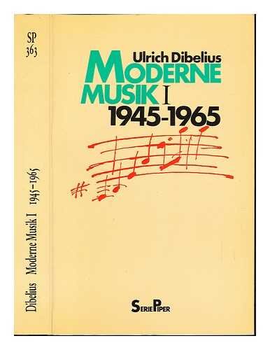 Beispielbild fr Moderne Musik I. 1945-1965. zum Verkauf von Antiquariat Eule