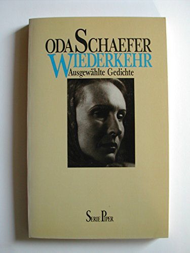9783492007658: Wiederkehr: Ausgewählte Gedichte (Serie Piper) (German Edition)