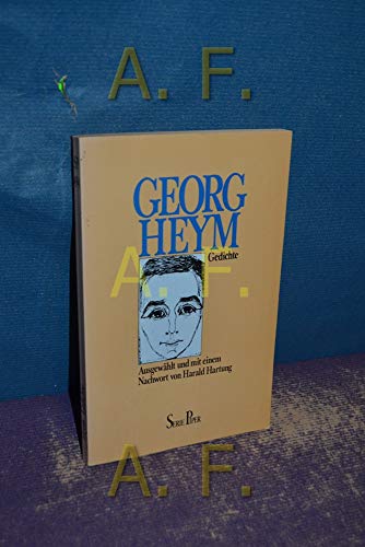 heym georg gedichte - ZVAB