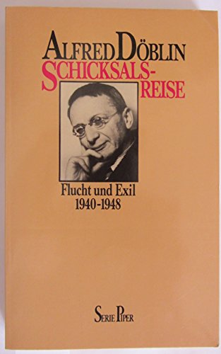Imagen de archivo de Schicksalsreise. Bericht und Bekenntnis. Flucht und Exil 1940-1948 a la venta por ANTIQUARIAT Franke BRUDDENBOOKS