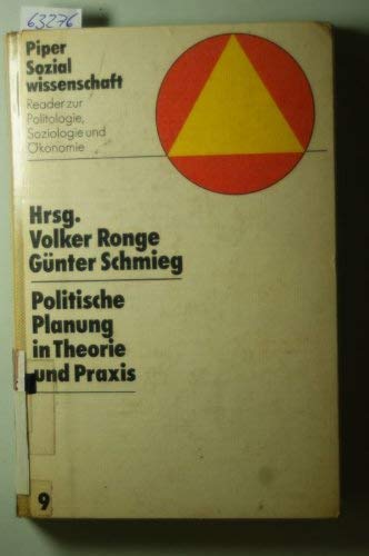 Beispielbild fr Politische Planung in Theorie und Praxis. Piper Sozialwissenschaft Band 9 zum Verkauf von Hylaila - Online-Antiquariat