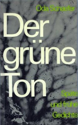 Stock image for Der grne Ton. Spte und frhe Gedichte for sale by medimops