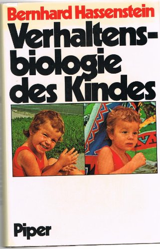 9783492020312: Verhaltensbiologie des Kindes (Livre en allemand)