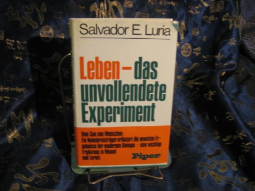 Stock image for leben - das unvollendete experiment for sale by Antiquariat Walter Nowak