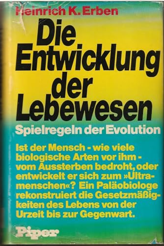 9783492021524: Die Entwicklung der Lebewesen: Spielregeln d. Evolution (German Edition)