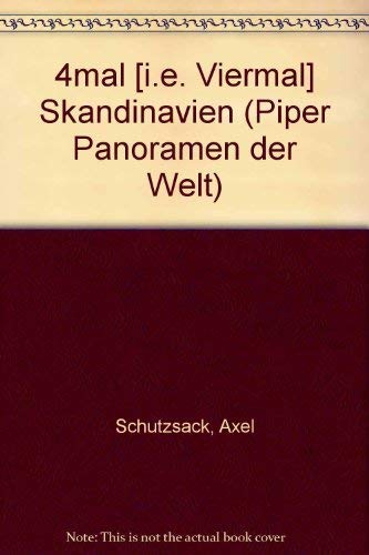 Beispielbild fr Viermal Skandinavien zum Verkauf von Bernhard Kiewel Rare Books