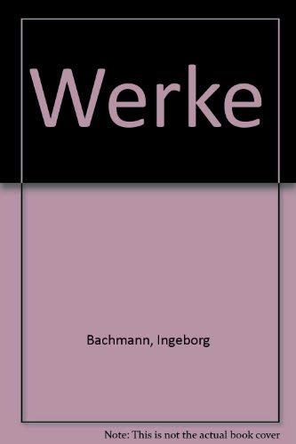 Stock image for Werke (German Edition) for sale by Solr Books