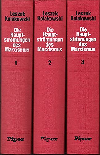 9783492023108: Die Hauptströmungen des Marxismus. Entstehung- Entwicklung- Zerfall. Band 1.