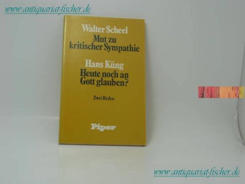9783492023320: Mut zu kritischer Sympathie (German Edition)