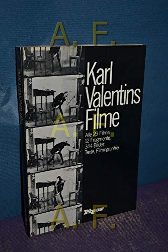 Beispielbild fr Karl Valentins Filme. Alle 29 Filme, 12 Fragmente, 344 Bilder, Texte, Filmographie zum Verkauf von medimops