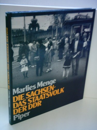 Beispielbild fr Die Sachsen, das Staatsvolk der DDR zum Verkauf von medimops