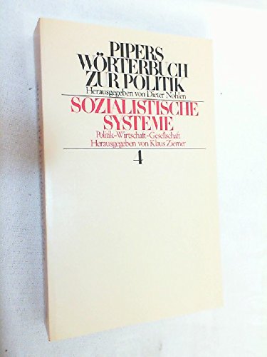 Beispielbild fr Pipers Wrterbuch zur Politik / Sozialistische Systeme zum Verkauf von NEPO UG