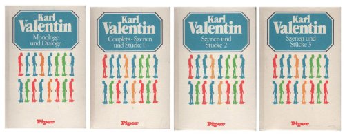 Beispielbild fr Gesammelte Werke. Jubilumsausgabe. Monologe und Dialoge. Szenen und Stcke 1-3: 4 Bnde in Schmuckkassette zum Verkauf von medimops