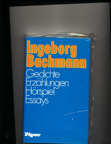 9783492027298: Gedichte, Erzhlungen, Hrspiele, Essays.