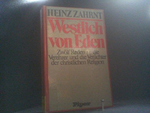 Stock image for Westlich von Eden for sale by Versandantiquariat Felix Mcke