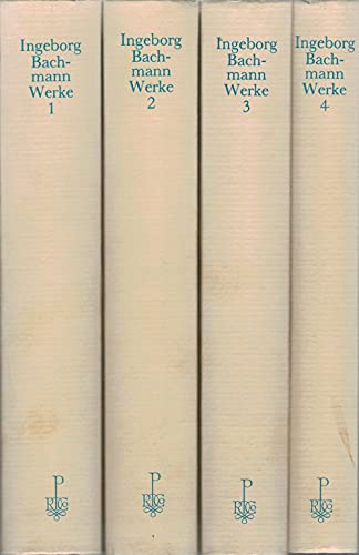 Ingeborg Bachmann - Werke in 4 Bänden